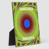 民族の良い日と良い夜を フォトプラーク (側面)