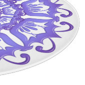 民族の花の曼荼羅 カッティングボード (角)