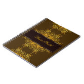 民族の花の曼荼羅 ノートブック (左側)