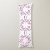 民族の花の曼荼羅 ボディピロー (裏面 (縦))