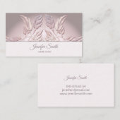 民族の花の曼荼羅 名刺 (正面/裏面)