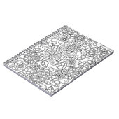 民族の花の落書き ノートブック (左側)