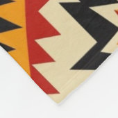 民族の選択パターン フリースブランケット (角)