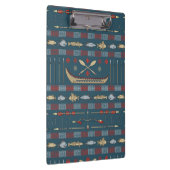 民族の魚釣りパターン クリップボード (右)