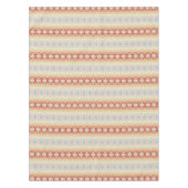 民族のbogemianスタイルの幾何学的なパターン テーブルクロス (正面)