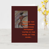 民族やる気を起こさせるの挨拶状 カード (黄色い花)