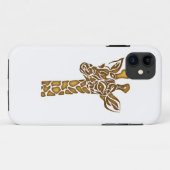 民族や部族のオーナメントとのキリン Case-Mate iPhoneケース (裏面(横))