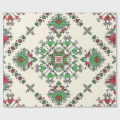 民族アステカ様式 ラッピングペーパー (フラット)