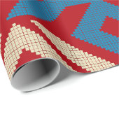 民族アステカ様式 ラッピングペーパー (ロールコーナー)