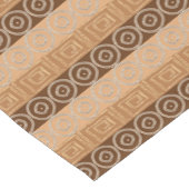 民族アフリカの部族の幾何学的パターン  ショートテーブルランナー (コーナー)