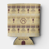 民族アフリカ民族の部族パターン。クーラーできる 缶クーラー (正面)