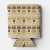 民族アフリカ民族の部族パターン。クーラーできる 缶クーラー (裏面)