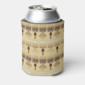 民族アフリカ民族の部族パターン。クーラーできる 缶クーラー (缶裏面)