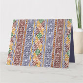 民族エレガント様式 カード (裏面)