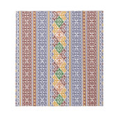 民族エレガント様式 ノートパッド (正面)