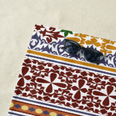 民族エレガント様式 ビーチタオル (インサイチュ)