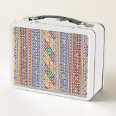 民族エレガント様式 メタルランチボックス (裏面)