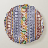 民族エレガント様式 ラウンドクッション (裏面)