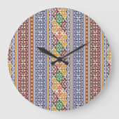 民族エレガント様式 ラージ壁時計 (正面)