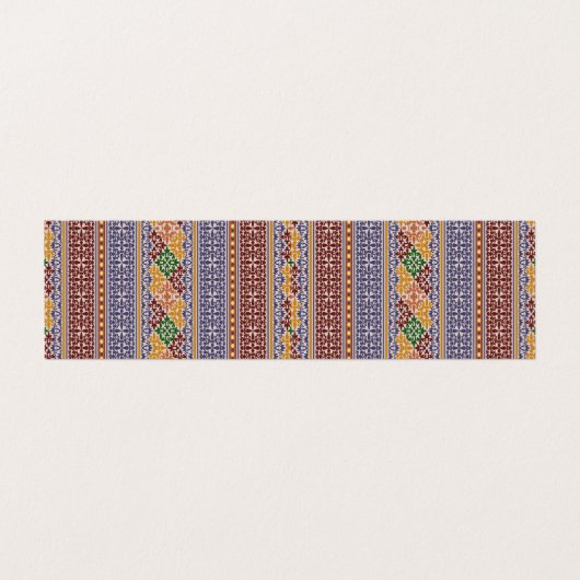 民族エレガント様式 名刺 (外部フラット)