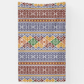 民族エレガント様式 横断幕 (縦)