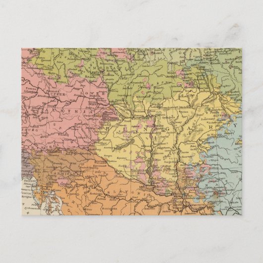 民族オーストリア・ハンガリー ポストカード (正面)