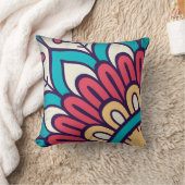 民族オーナメント クッション (ブランケット)