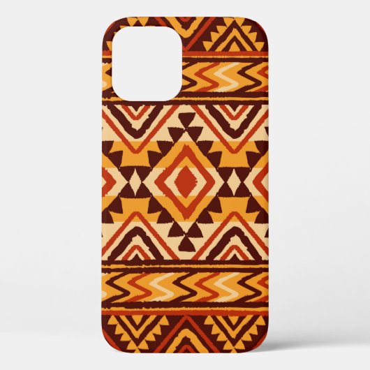 民族オーナメント。シームレスなナバホ模様。イラストラ Case-Mate iPhoneケース (裏面)