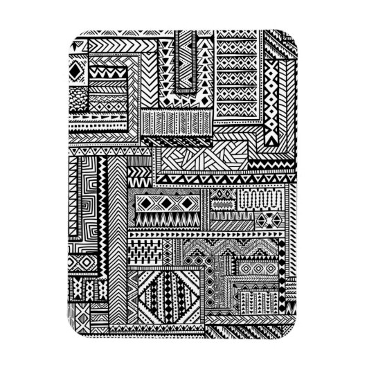 民族オーナメント マグネット (縦)