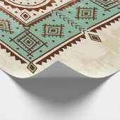 民族オーナメント ラッピングペーパー (角)