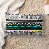 民族オーナメント ランバークッション (ブランケット)