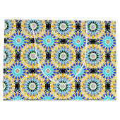 民族オーナメント ラージペーパーバッグ (裏面)