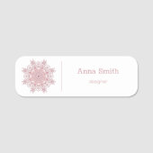 民族サンゴ曼荼羅 名札 (正面)