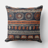 民族シンプル背景 クッション (正面)