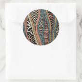 民族スタイルの抽象芸術 ラウンドシール (バッグ)