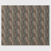 民族スタイルの抽象芸術 ラッピングペーパー (フラット)