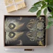 民族スタイルクジャク羽シームレスパターン 薄葉紙 (ギフト)