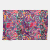 民族スタイル動物型 キッチンタオル (横)