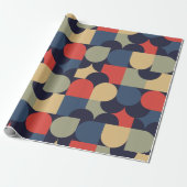 民族スタイル ラッピングペーパー (アンロールド)