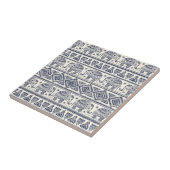 民族ゾウアステカのパターン タイル (側面)