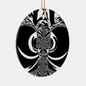 民族デザイン セラミックオーナメント (右)