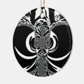 民族デザイン セラミックオーナメント (左)