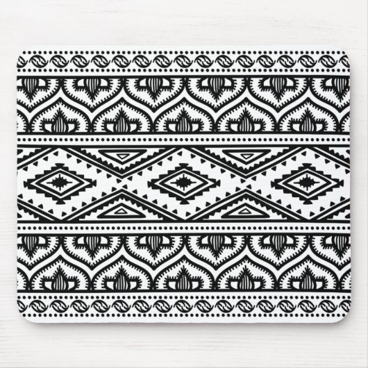 民族パターンデザイン マウスパッド (正面)