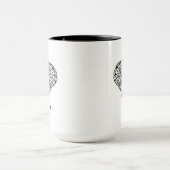 民族パターン象 マグカップ (中央)