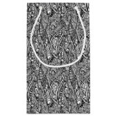 民族パターン3 スモールペーパーバッグ (裏面)