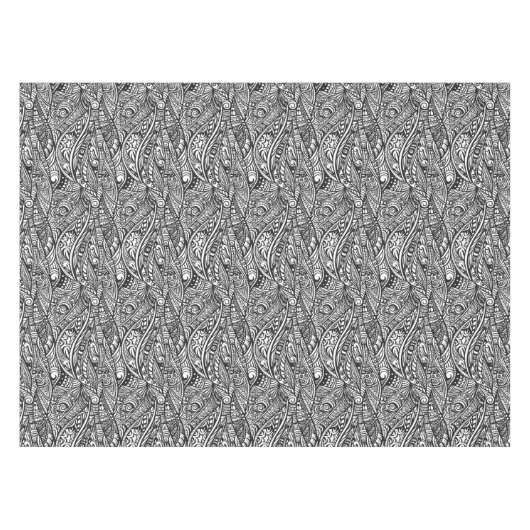 民族パターン3 テーブルクロス (正面(横))