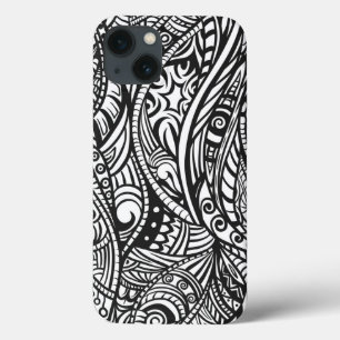 民族パターン3 iPhone 13ケース
