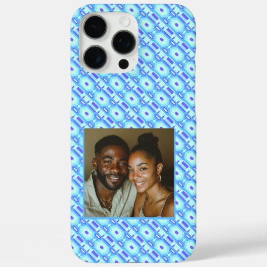 民族パターン アートな結婚記念日ギフト 妻へ Case-Mate iPhoneケース (裏面)