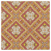 民族パターン ファブリック (クローズアップ)