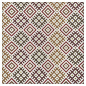 民族パターン ファブリック (クローズアップ)